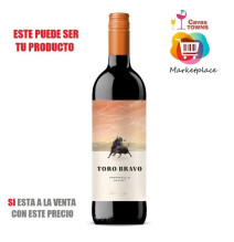 Vino Toro Bravo Tempranillo Merlot 750 ml Toro Bravo