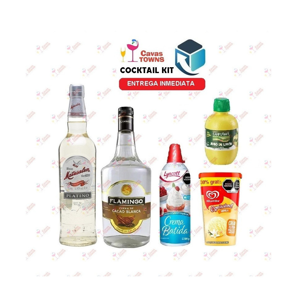 Ron Matusalem Cocktail Kit Blood Clot - 1 Receta Recipe - Cavas Towns