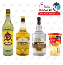 Ron Havana Club Cocktail Kit Banana Boat Receta Recipe - Cavas Towns