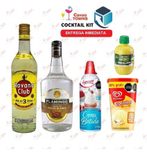Ron Havana Club Cocktail Kit Blood Clot - 1 Receta Recipe - Cavas Towns