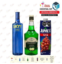 Vodka Skyy Cocktail Kit Citrus Sky Light Receta Recipe - Cavas Towns
