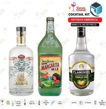 Tequila Agavia Cocktail Kit Alabama Slammer - 4 Receta Recipe - Cavas Towns