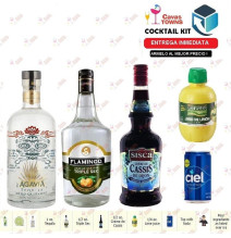 Tequila Agavia Cocktail Kit Blinker - 1 Receta Recipe - Cavas Towns