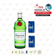 Ginebra Tanqueray Cocktail Kit Gin Rickey Receta Recipe - Cavas Towns