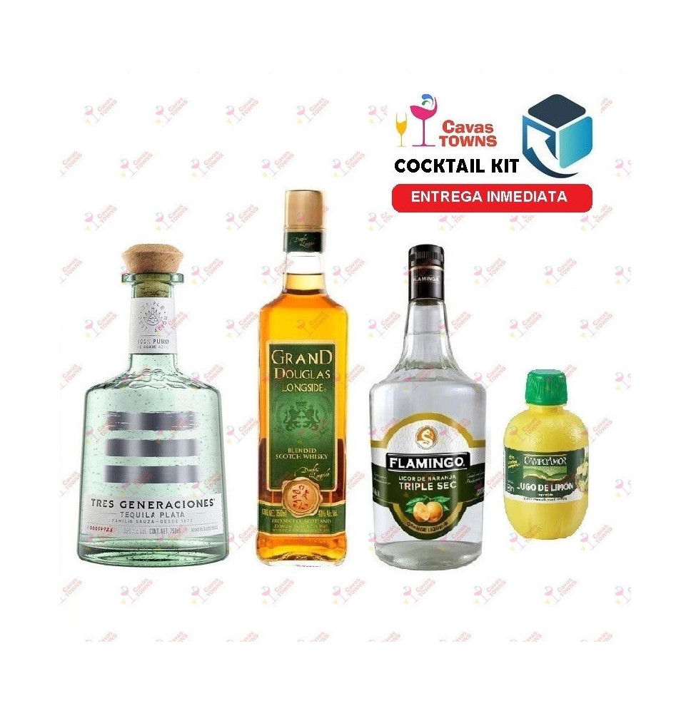 Tequila Tres Generaciones Cocktail Kit Cactus Kicker - 2 - Cavas Towns