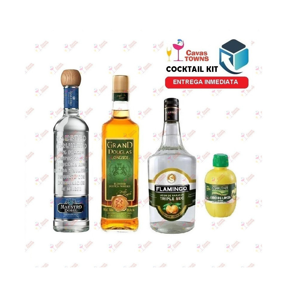 Tequila Maestro Dobel Cocktail Kit Cactus Kicker - 2 - Cavas Towns