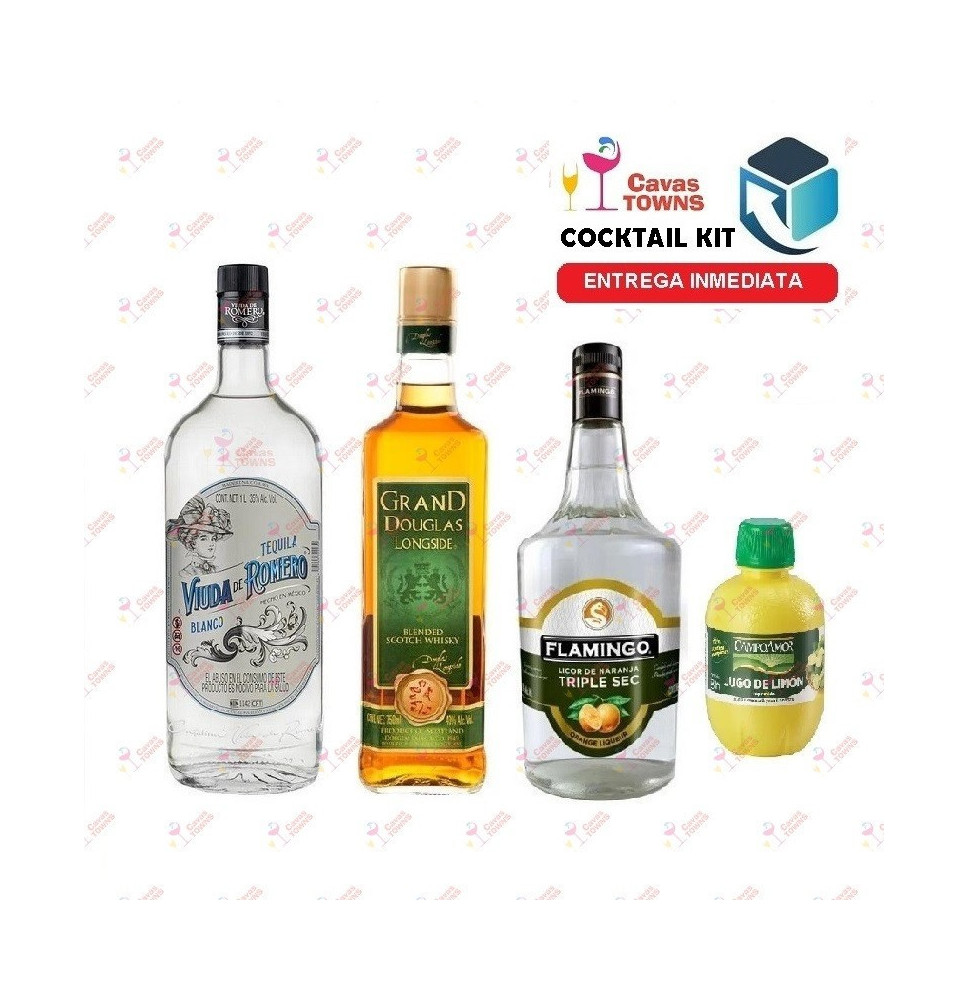 Tequila Viuda de Romero Cocktail Kit Cactus Kicker - 2 - Cavas Towns