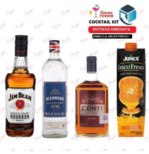Whiskey Jim Beam Bourbon 750 ml - Cavas Towns