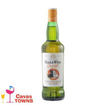 Whisky Black & White Orange 700 ml - Cavas Towns