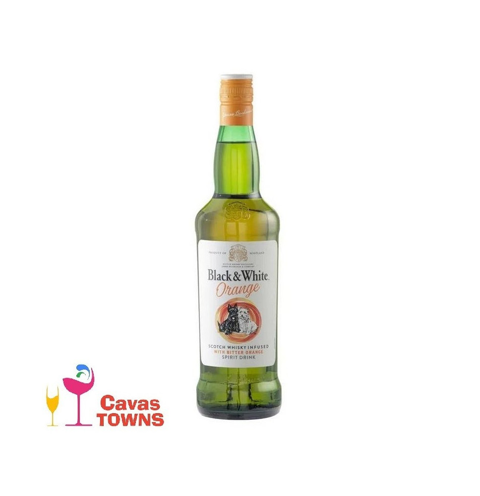 Whisky Black & White Orange 700 ml - Cavas Towns Whisky Black & White Orange 700 ml - Cavas Towns