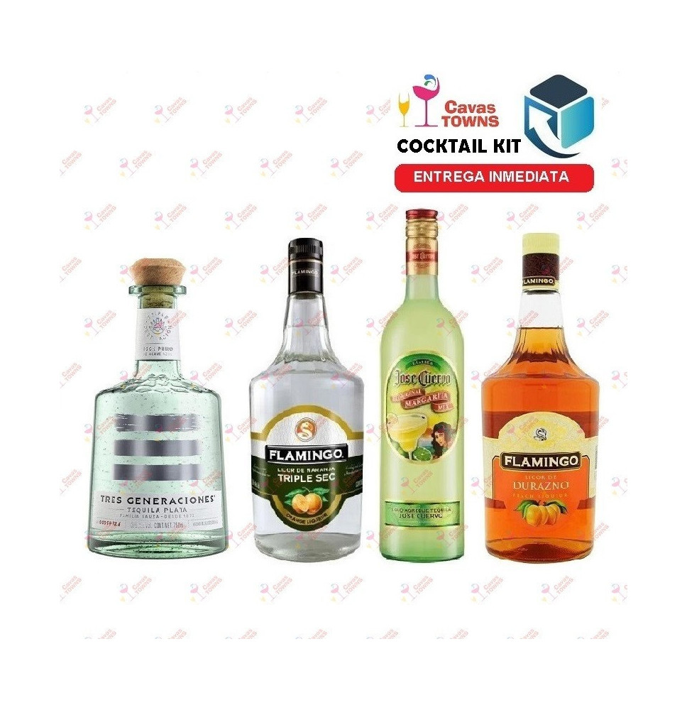 Tequila Tres Generaciones Cocktail Kit Downhome Punch - Cavas Towns