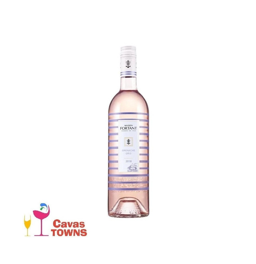 Vino Rosado Maison Fortan Grenache Gris de 750ml - Cavas Towns Vino Rosado Maison Fortan Grenache Gris de 750ml - Cavas Towns