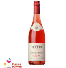 Vino Rosado Frances Perrin Reserve Côtes Du Rhone 750 ml - Cavas Towns