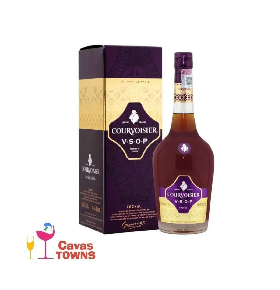 Cognac Courvoisier V.S.O.P. 700 ml - Cavas Towns