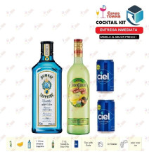 Ginebra Bombay Sapphire - 750 ml