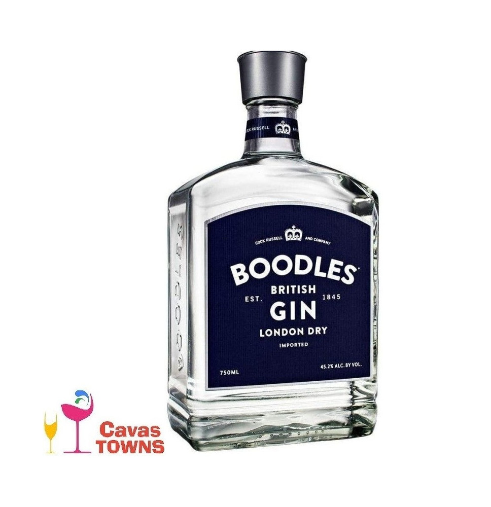 Ginebra London Dry Boodles - 750 ml