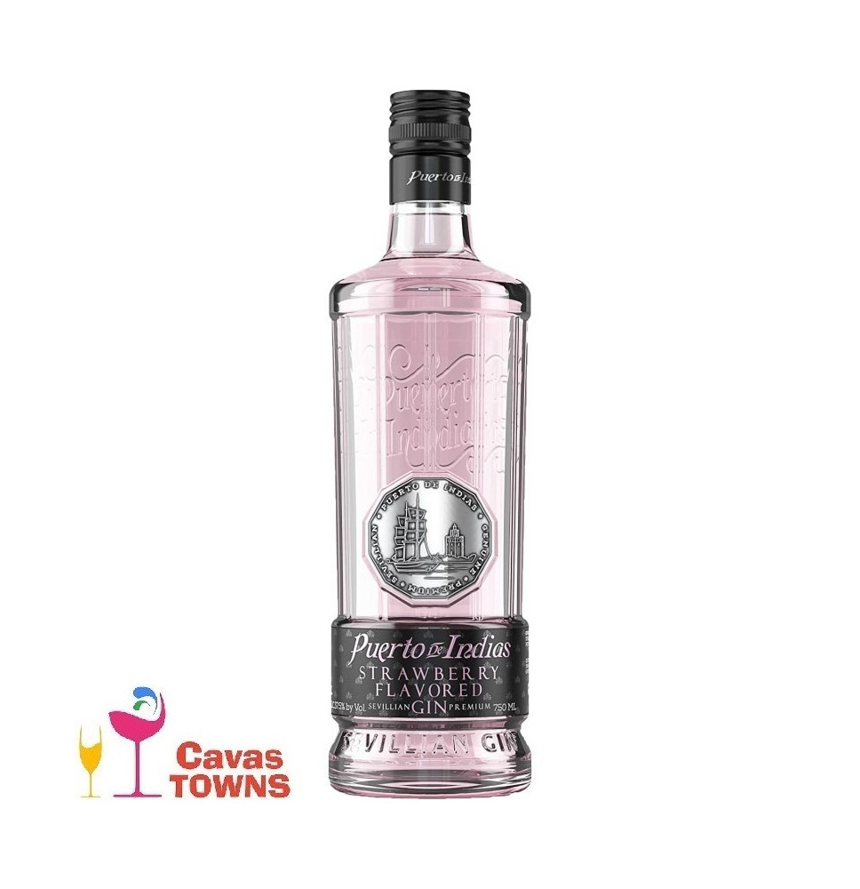 Ginebra Puerto de Indias Strawberry España - Cavas Towns Ginebra Puerto de Indias Strawberry España - Cavas Towns