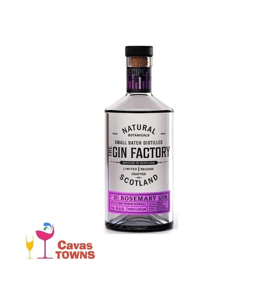 Ginebra The Gin Factory 700 ml - Cavas Towns