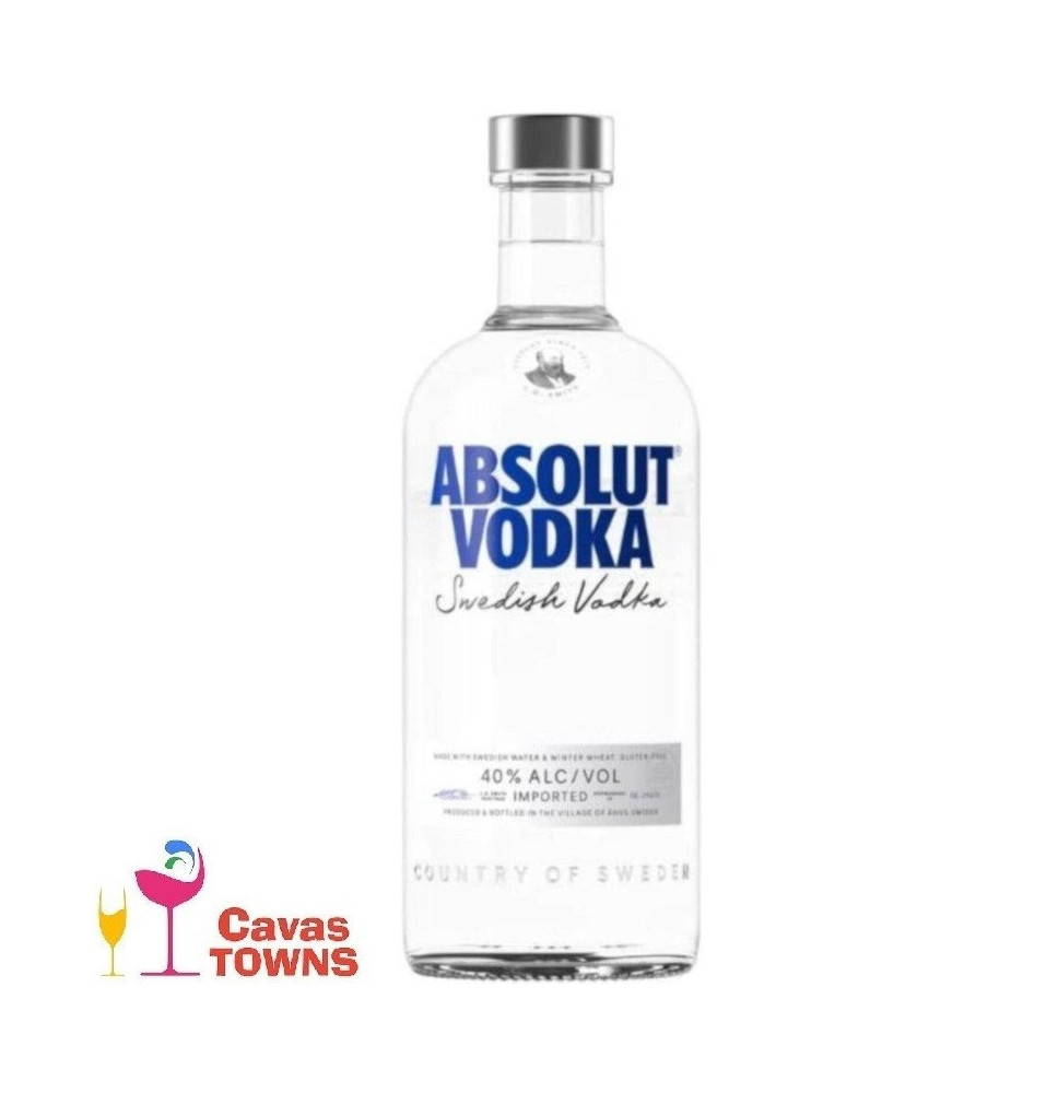 Vodka Absolut Azul 750 ml - Cavas Towns