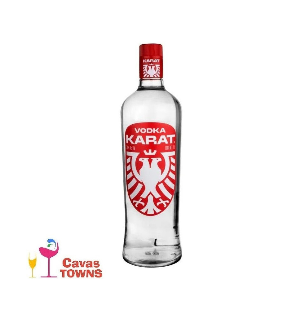 Vodka Karat 1000 ml - Cavas Towns