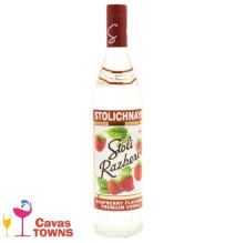 Vodka Stolichnaya Razberi 750 ml - Cavas Towns