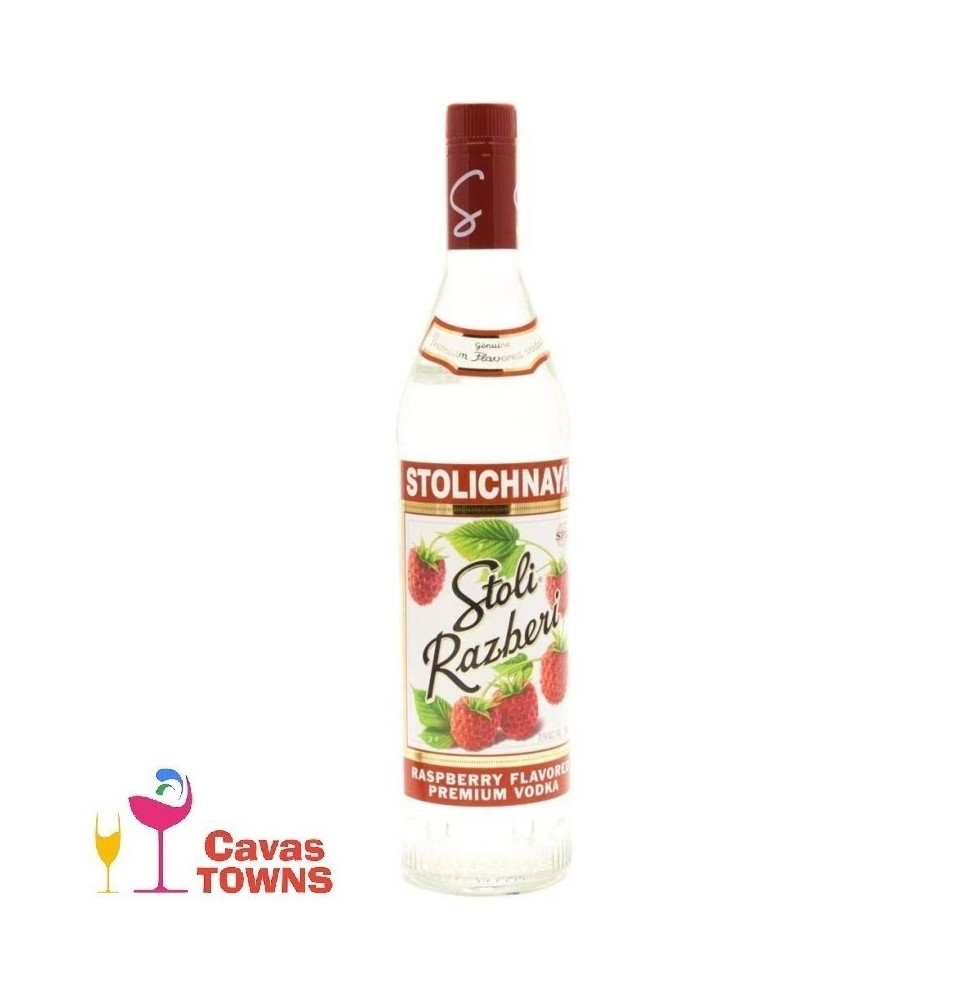 Vodka Stolichnaya Razberi 750 ml - Cavas Towns