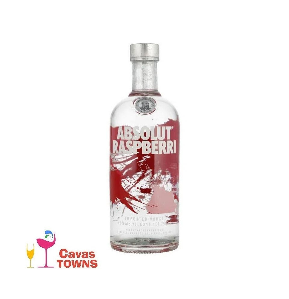 Vodka Absolut Raspberri 750 ml - Cavas Towns