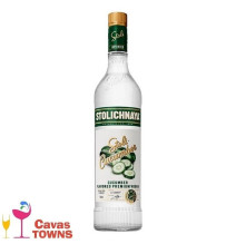 Vodka Stolichnaya Cucumber 750 ml - Cavas Towns