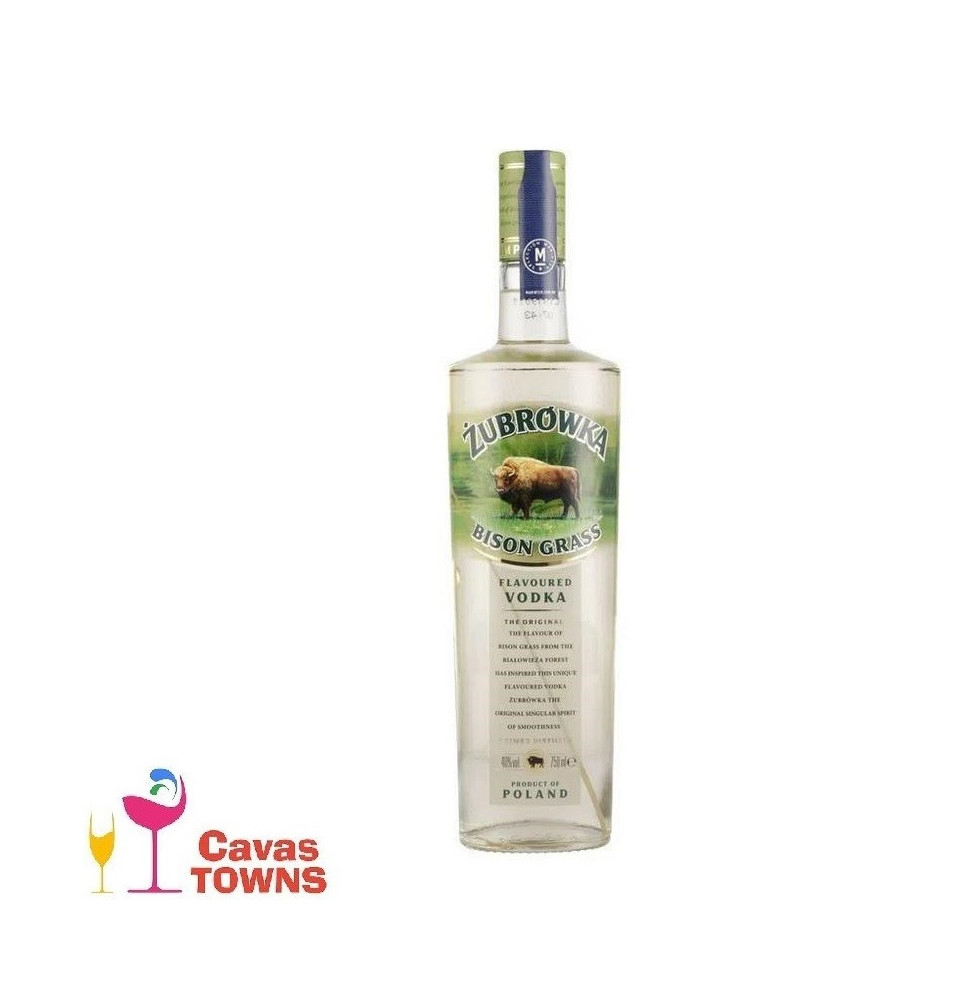 Vodka Zubrowka Bison Grass 750 ml - Cavas Towns