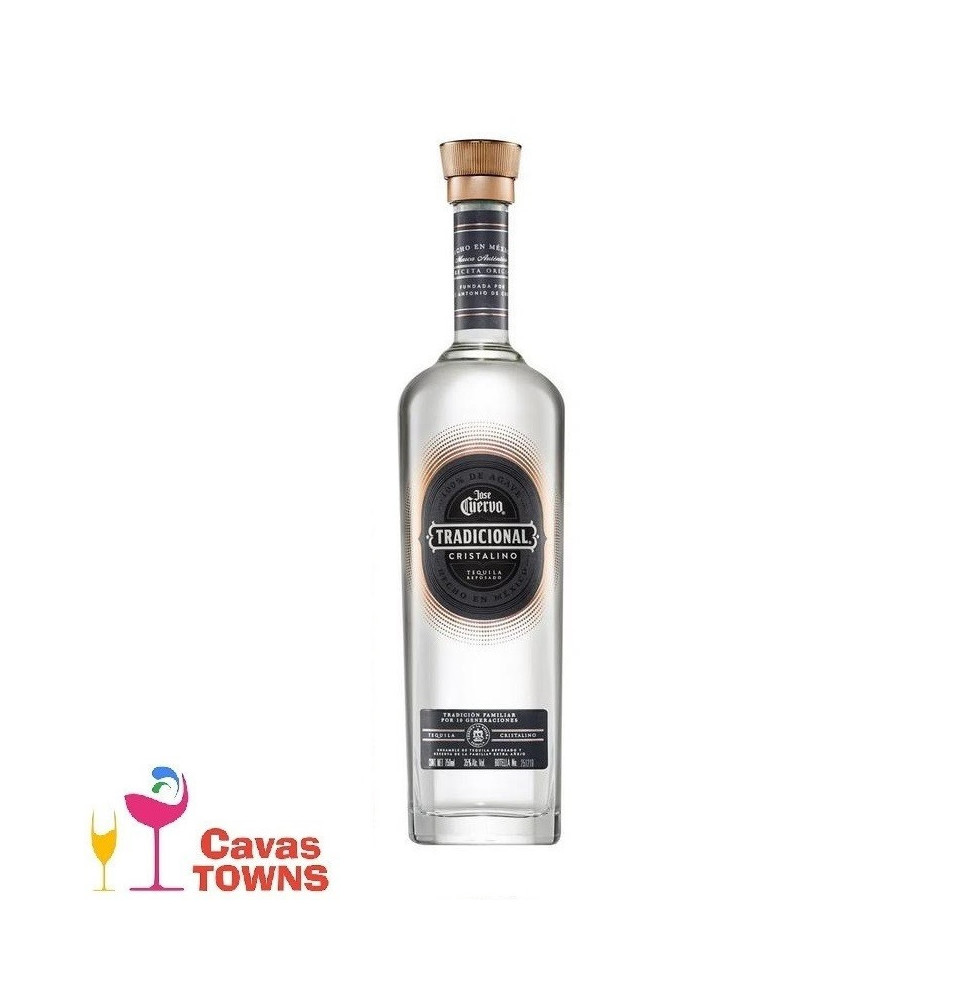 Tequila Jose Cuervo Tradicional Cristalino 750ml - Cavas Towns