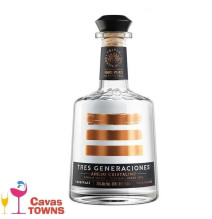 Tequila Tres Generaciones Añejo Cristalino 750 ml - Cavas Towns