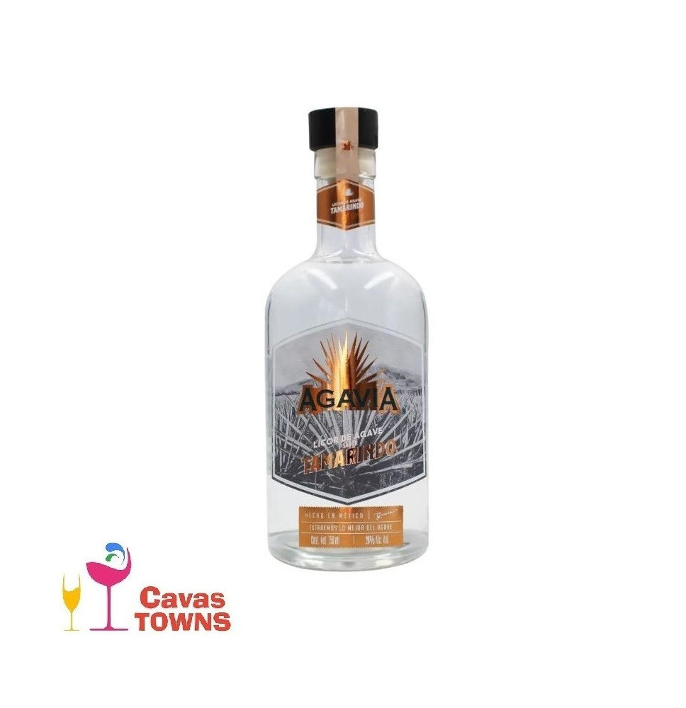 Licor De Agave Agavia Tamarindo 750ml - Cavas Towns