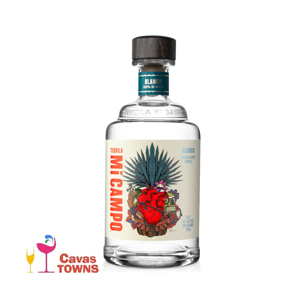 Tequila Mi Campo Blanco 750 ml - Cavas Towns