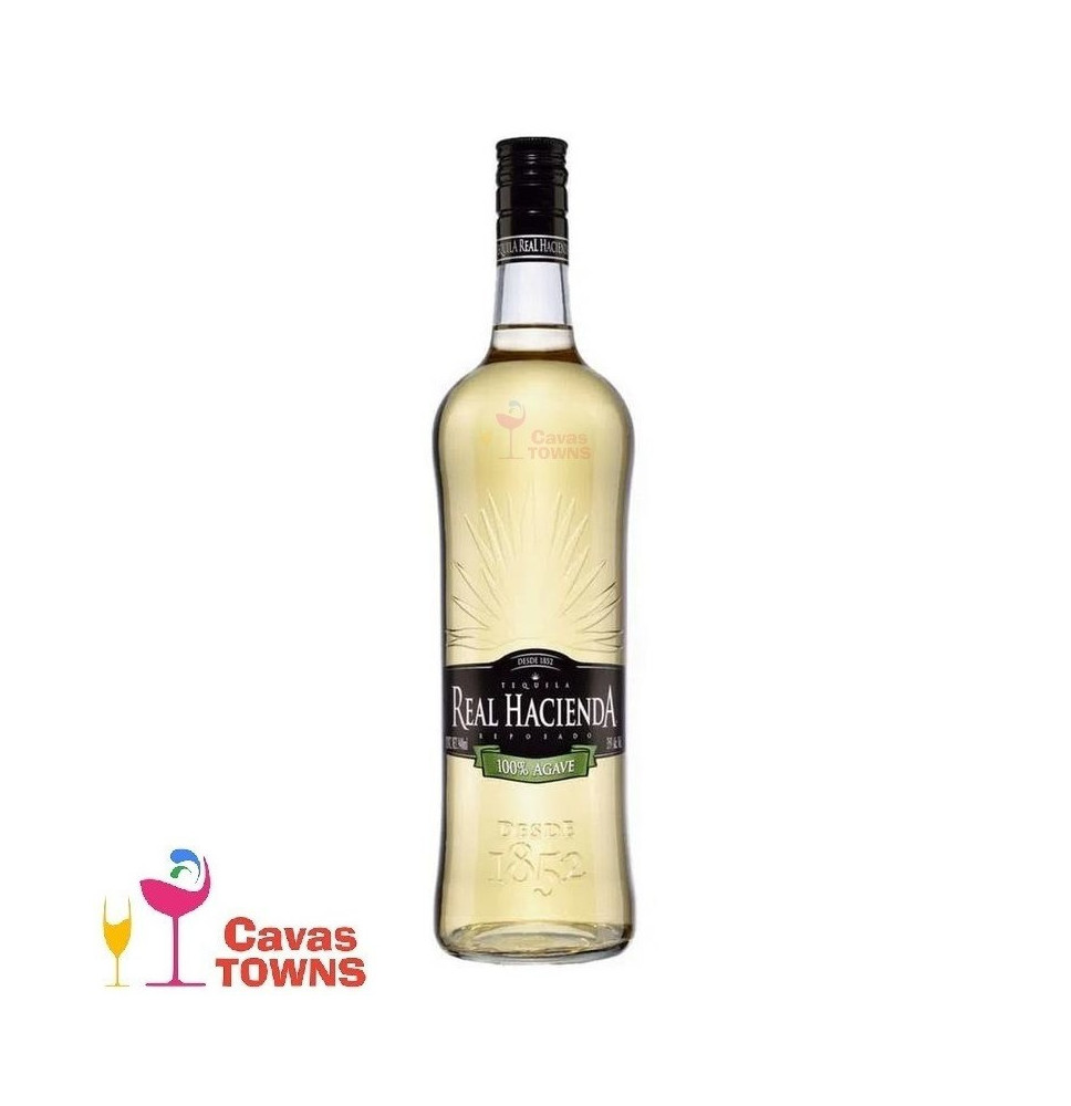 Tequila Real Hacienda Reposado 750 ml - Cavas Towns