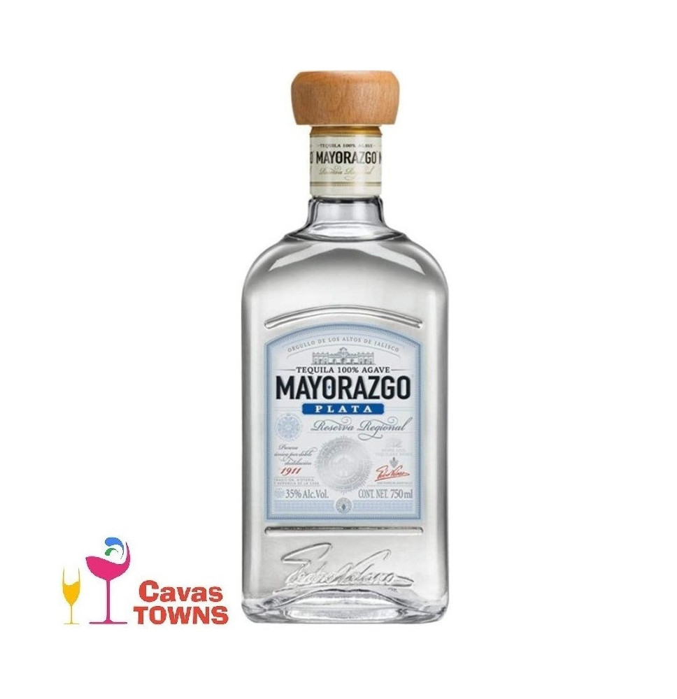 Tequila Mayorazgo Plata 750 ml - Cavas Towns