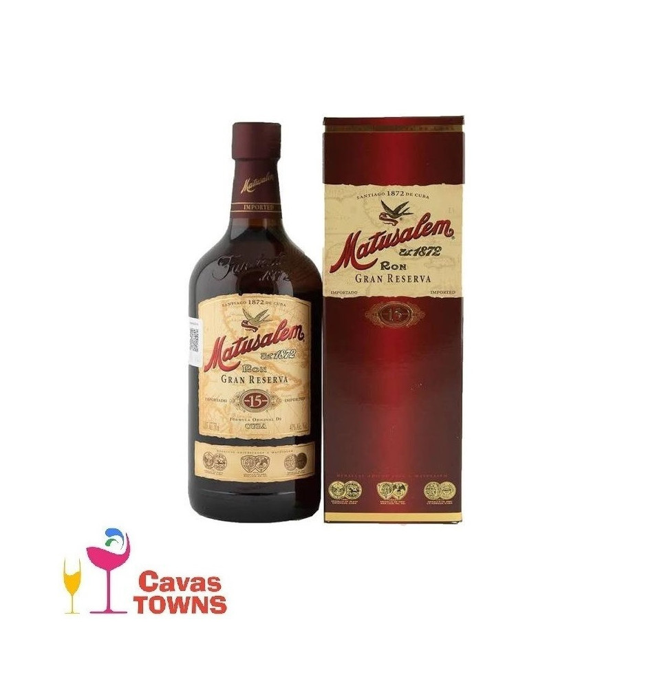 Ron Matusalem 15 Años Gran Reserva 750 ml - Cavas Towns