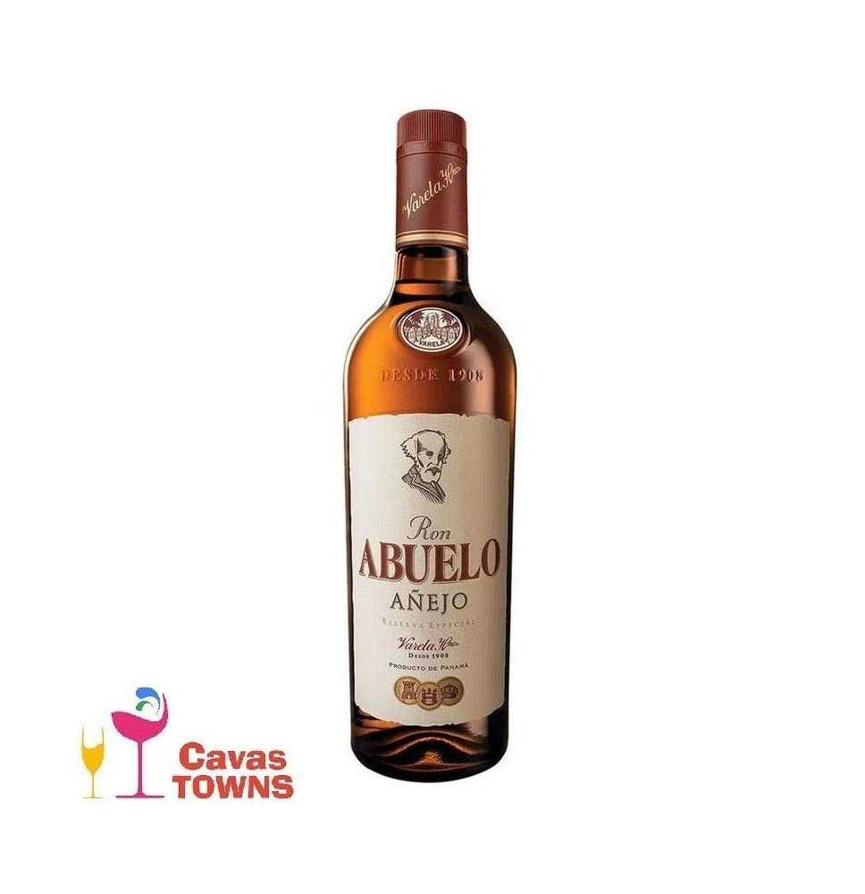 Ron Abuelo Añejo 750 ml - Cavas Towns