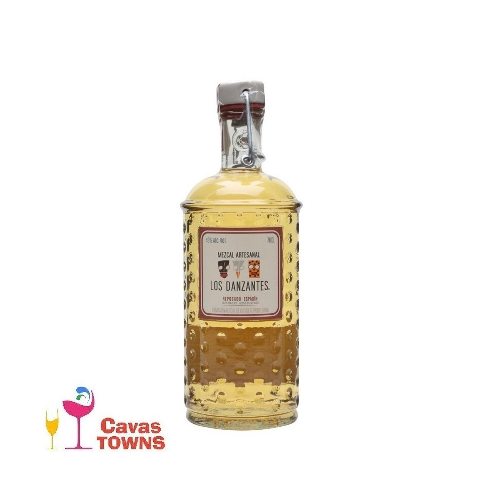 Mezcal Los Danzantes Reposado 100% 750 ml - Cavas Towns