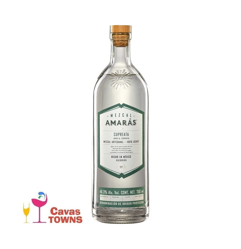 Mezcal Amaras Cupreata - 750ml - Cavas Towns