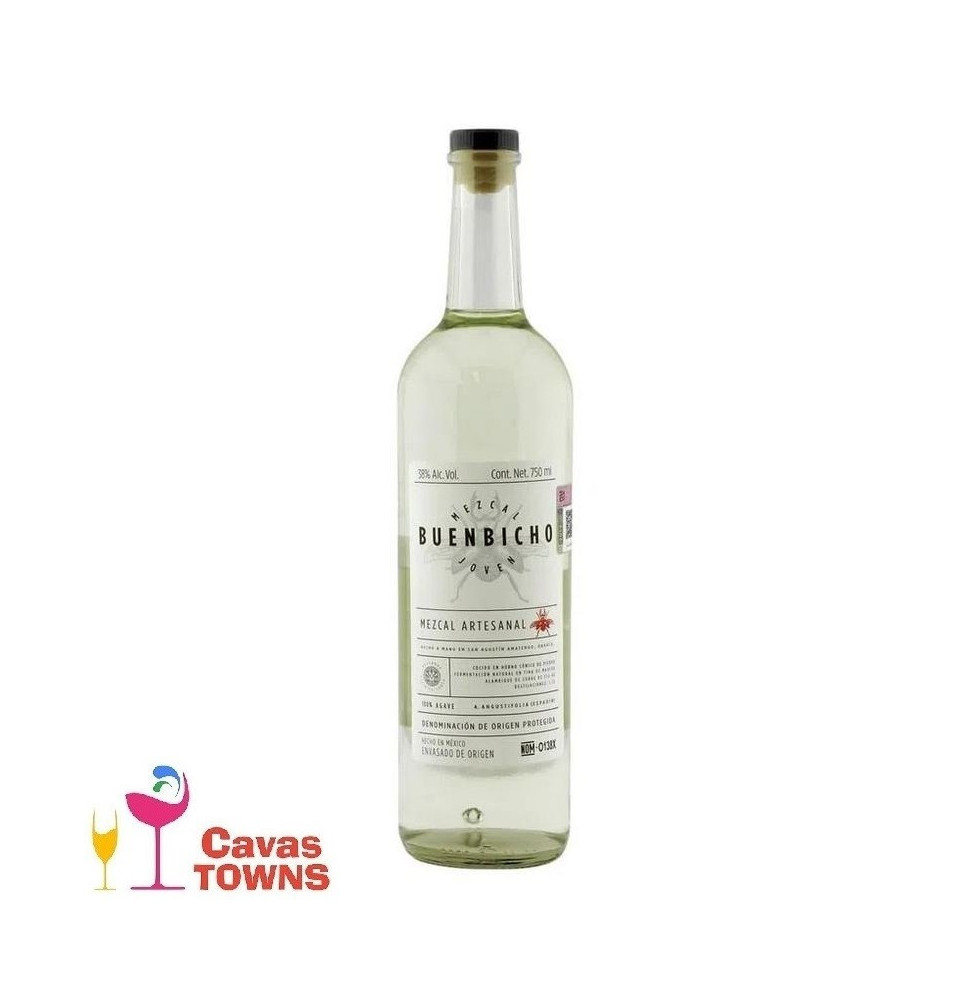 Mezcal Buenbicho Joven 750 ml - Cavas Towns