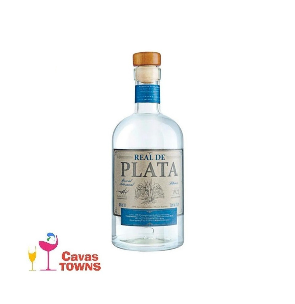 Mezcal Real de Plata Joven 750 ml - Cavas Towns