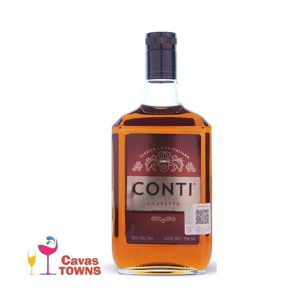 Amaretto Conti - 750 ml - Cavas Towns