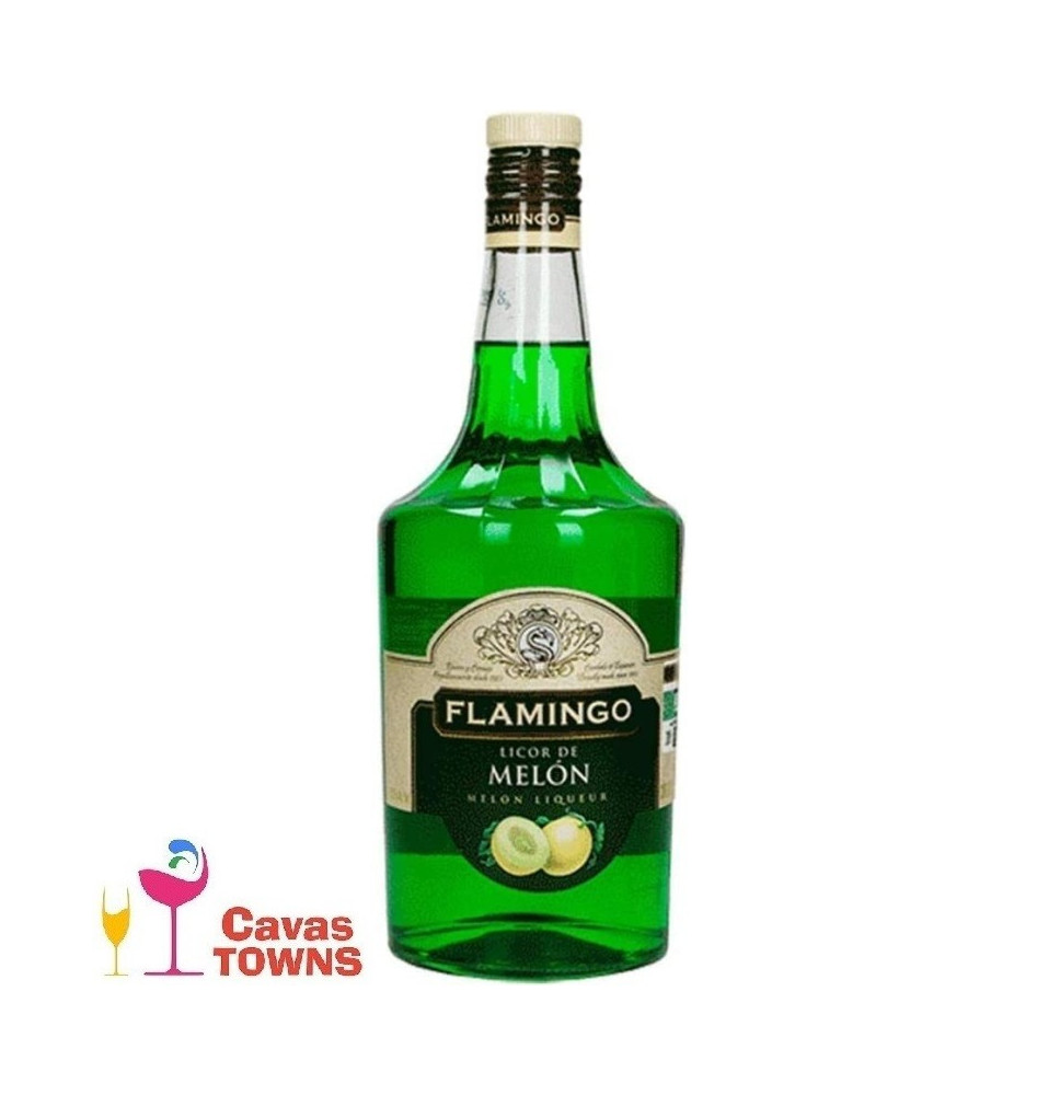 Licor Flamingo de Melon 1 L - Cavas Towns