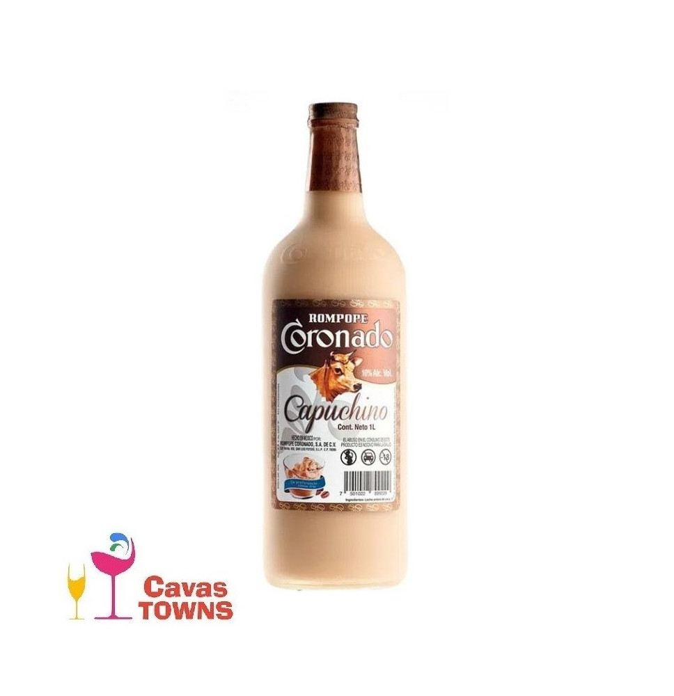 Rompope Coronado Capuchino 1L - Cavas Towns Rompope Coronado Capuchino 1L - Cavas Towns