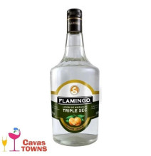 Licor Flamingo Triple Sec 1000 ml - Cavas Towns