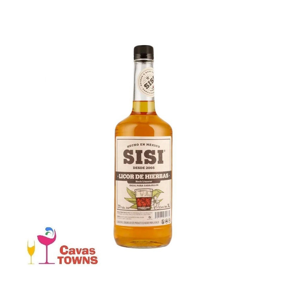 Licor Sisi de Hierbas para Carajillo 1000 ml - Cavas Towns