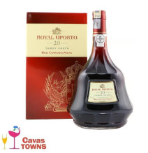 Vino Oporto Royal 20 Años - 750 ml - Cavas Towns