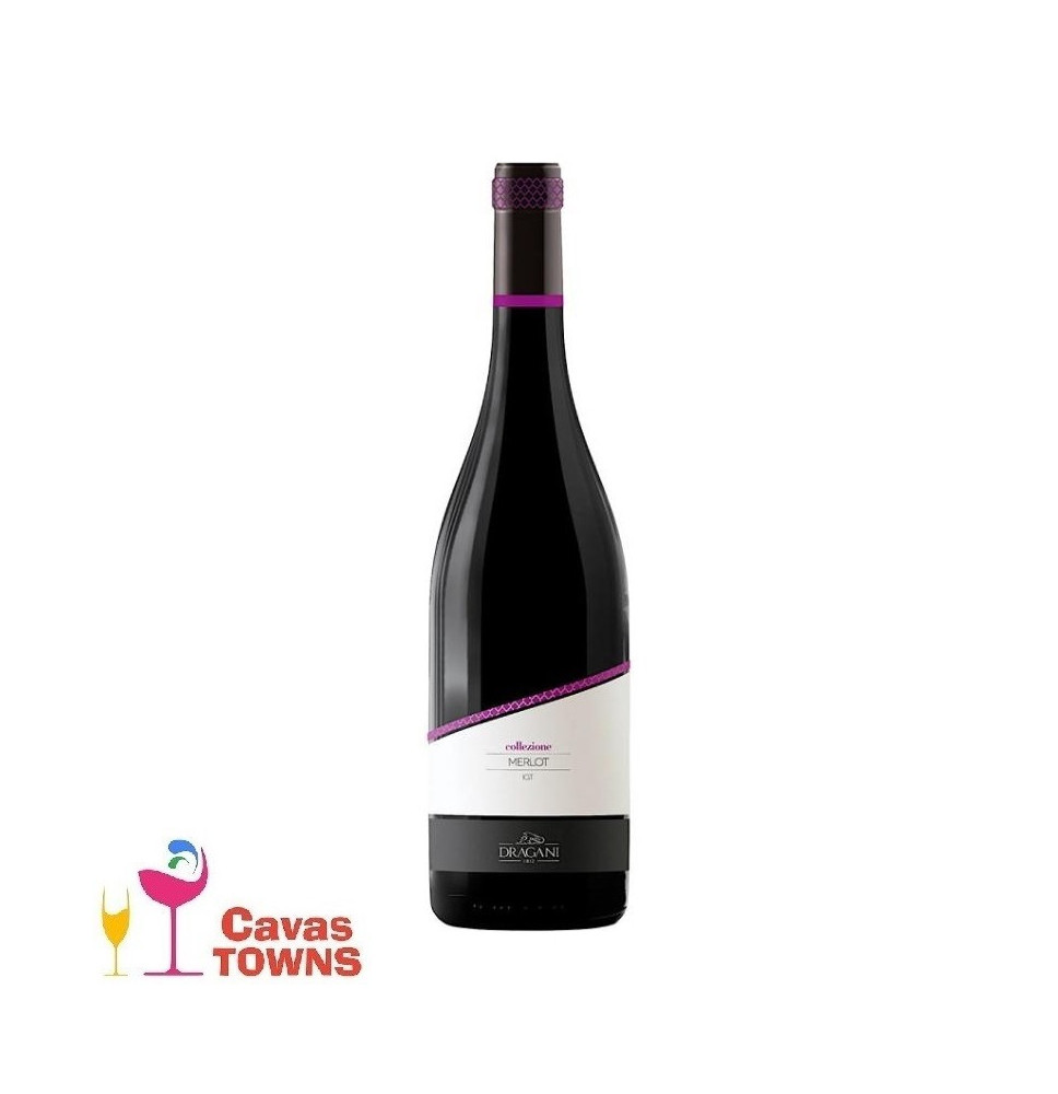 Vino Tinto Dragani Merlot 750 ml - Cavas Towns Vino Tinto Dragani Merlot 750 ml - Cavas Towns