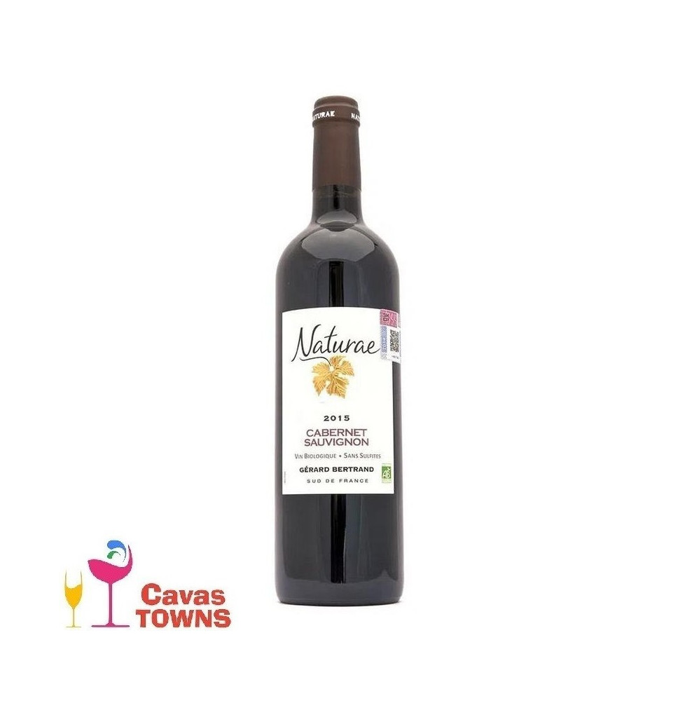 Vino Tinto Naturae Cabernet Sauvignon 750 ml - Cavas Towns Vino Tinto Naturae Cabernet Sauvignon 750 ml - Cavas Towns