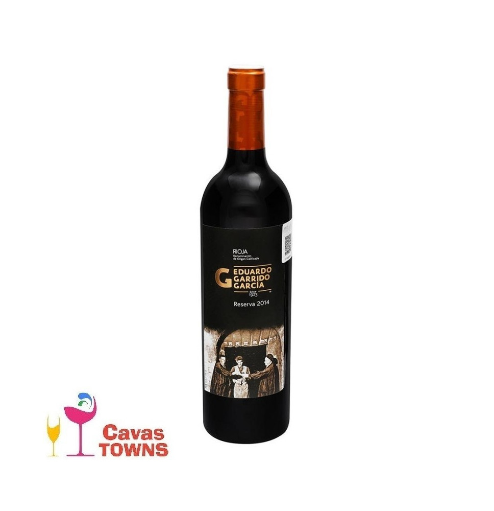 Vino Tinto Rioja Garrido Rioja Reserva 750 ml - Cavas Towns Vino Tinto Rioja Garrido Rioja Reserva 750 ml - Cavas Towns